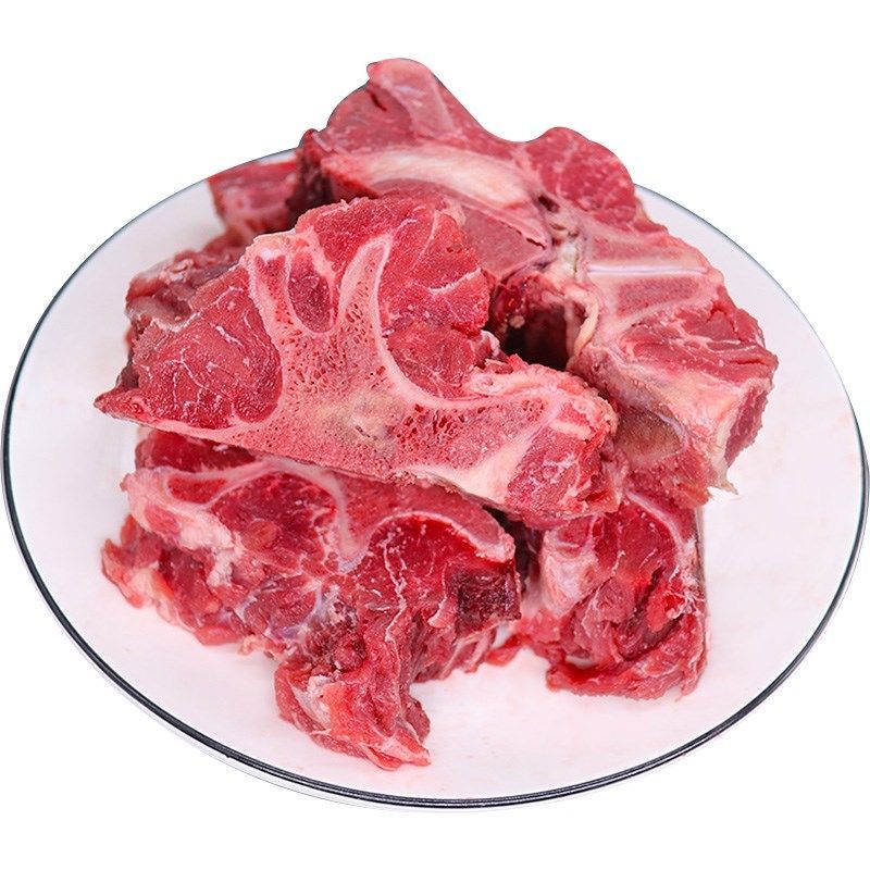 恬女神内蒙古多肉牛蝎子带肉牛脖骨新鲜牛脊骨火锅炖汤顺丰3斤多肉牛