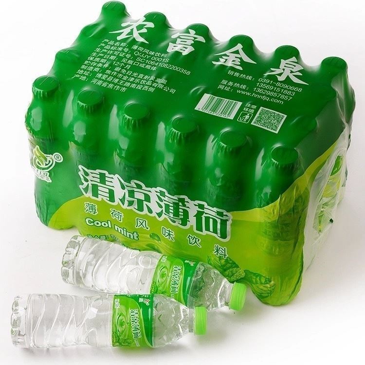 农富金泉 薄荷水 农夫国产清凉薄荷水可以食用饮用水 薄荷水12瓶装
