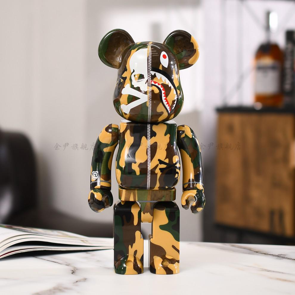 梵高熊1000 星际熊 bearbrick400暴力熊梵向日葵泼墨蒙罗丽莎高自画像