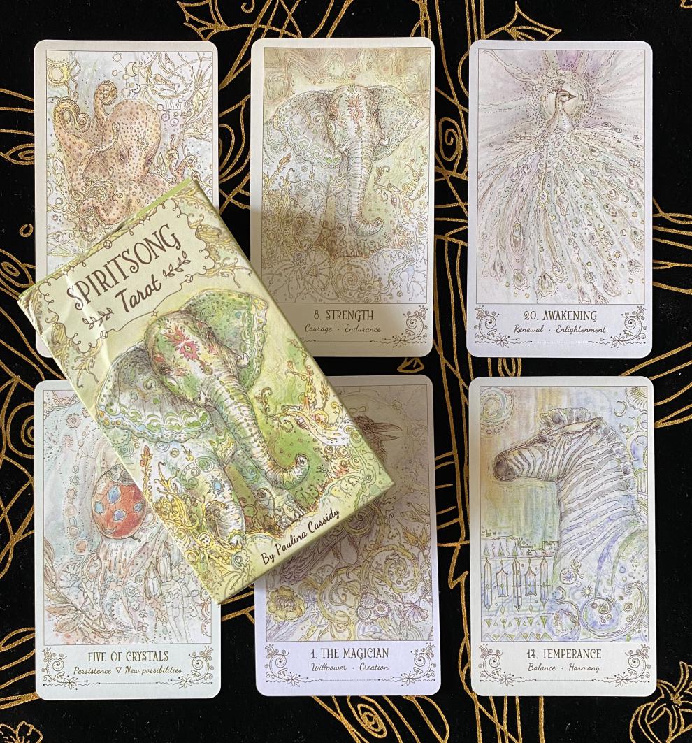 musha tarot 穆夏塔罗牌(送中英文电子说明)ethereal visions