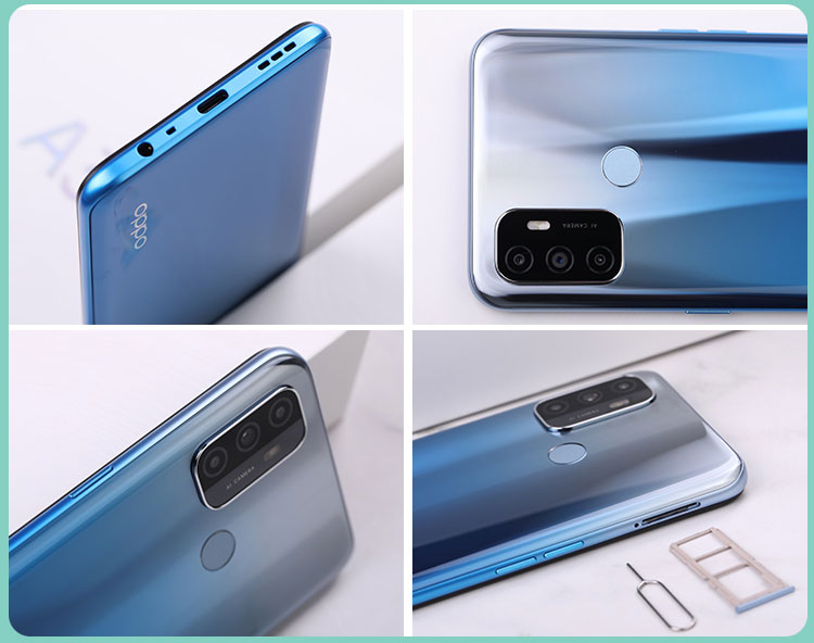 oppo799起oppoa324g灵点屏oppo手机oppoa32老年老人智能机幻想蓝套餐