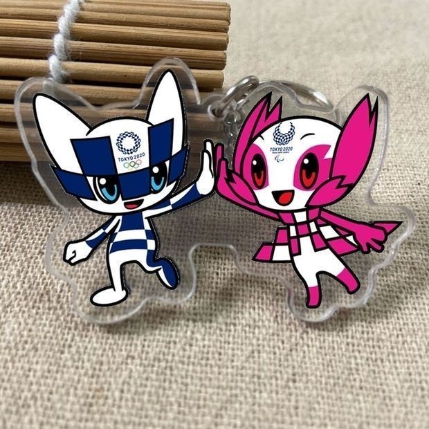 东京奥运会纪念品日本钥匙扣吉祥物2021miraitowa周边吉祥物8