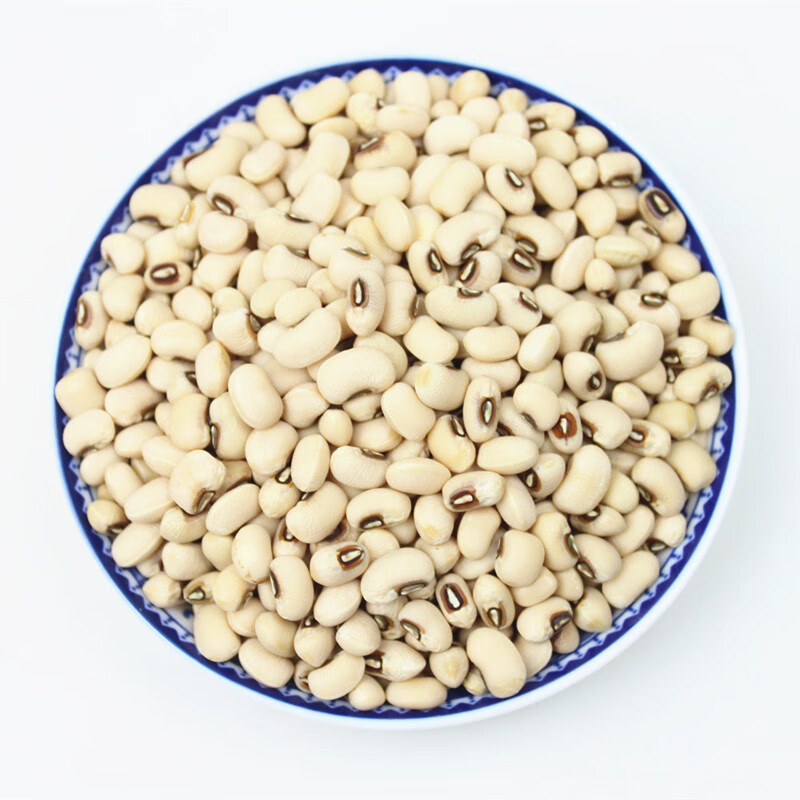 眉豆5斤 农家白豇豆 白豆白饭豆眉豆豆类五谷杂粮粗