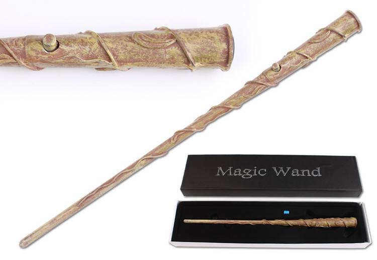 哈利波特的魔法杖哈利波特魔杖发光魔法棒法杖邓布利多赫敏发光魔杖