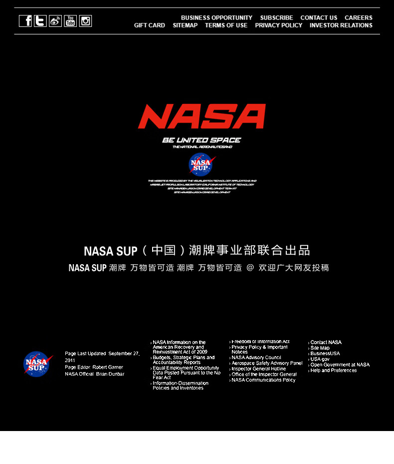 nasasup2021冬季新款涂鸦情侣白鸭绒外套潮牌加厚保暖羽绒服男8801