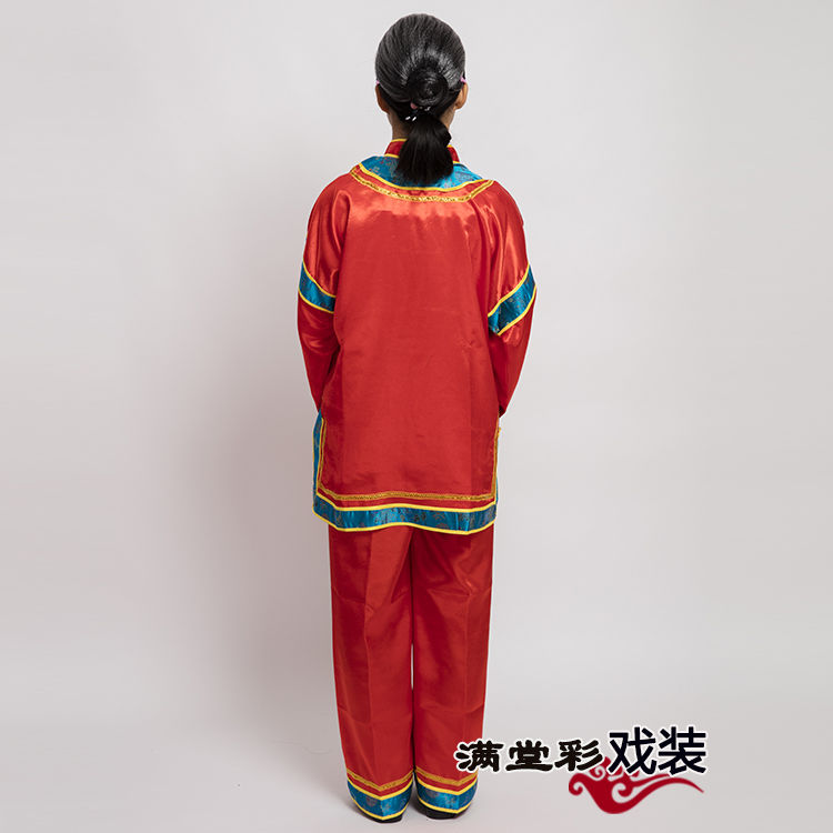 诺嫚娣轲戏剧媒婆服装衣服女老奶奶老太太婆演出服中老年广场舞扭秧歌