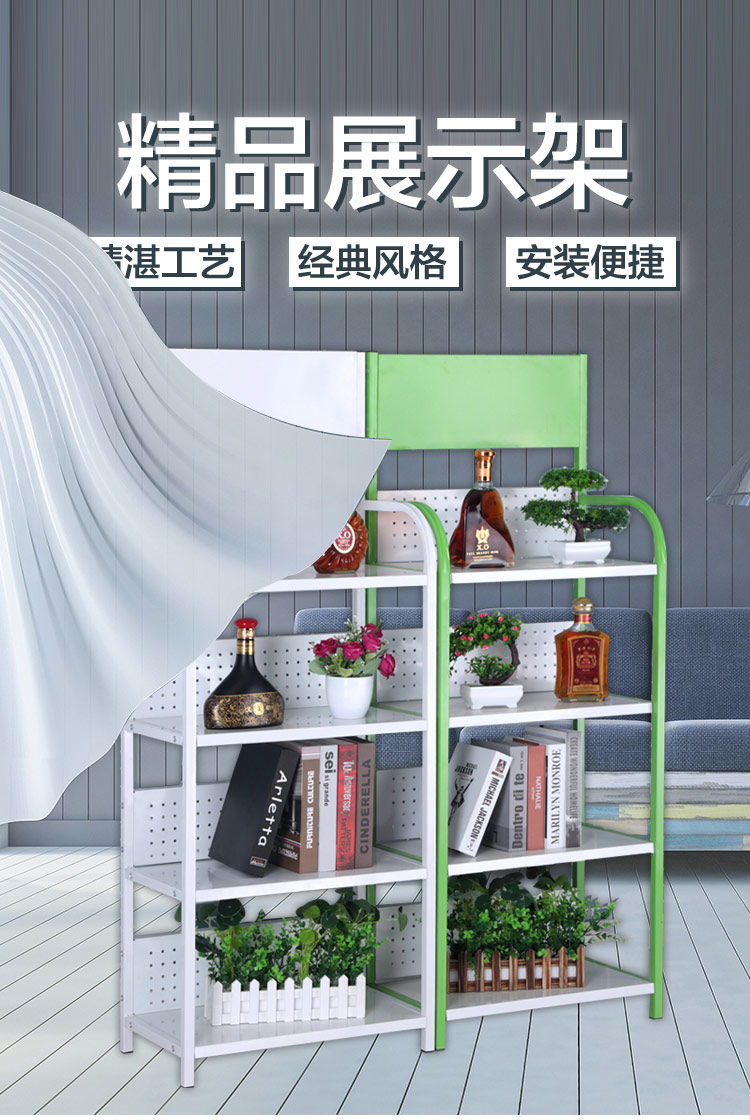 超市小型货架便利店小卖部展示架陈列架饮料架小货架批发可定制纯白小