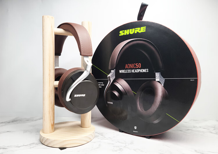 djbsshure舒尔aonic50无线蓝牙50耳机音乐hifi头戴式主动降噪耳机拆封