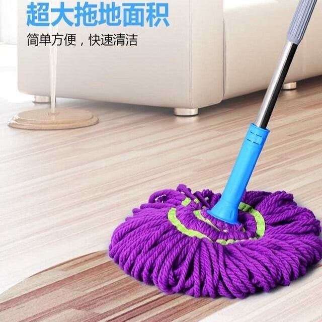 佳帮手拖把佳帮手自拧水拖把家用加大旋转懒人拖布免手洗不锈钢拖把
