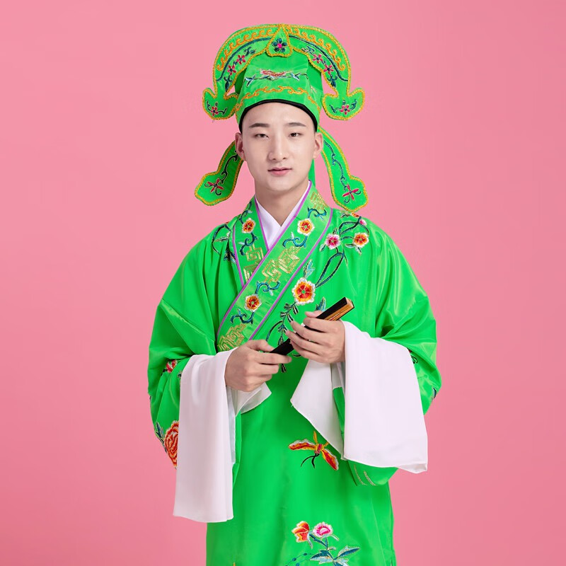 舒弗星古装戏服男古装京剧小生戏剧服装越剧国风花旦戏曲帽古演出服装