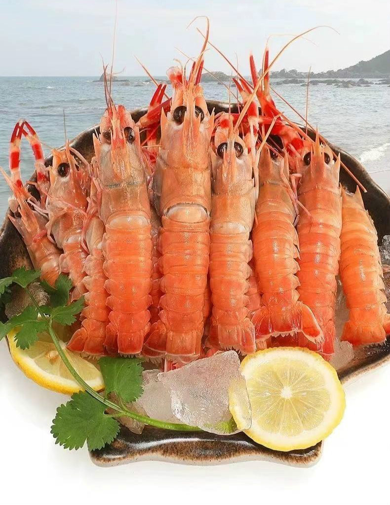 舟山鳌虾鳌虾深海小龙虾新鲜船冻海鳌虾刺身日料食材海鲜克雷蒙3斤装