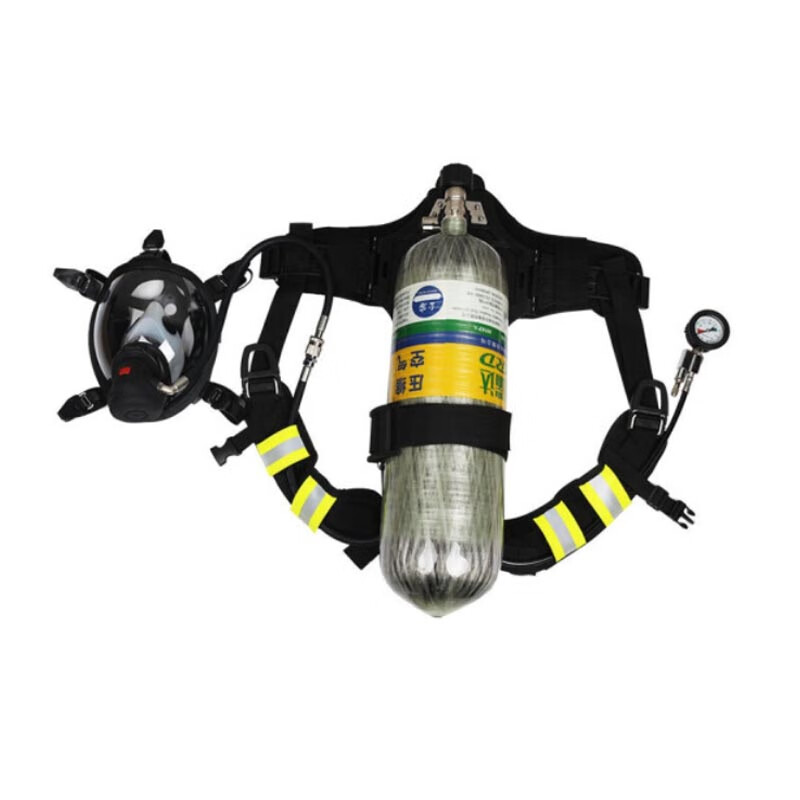一护 RHZK6.8L/C正压式消防空气呼吸器碳纤维气瓶自吸自给面罩具正压式空气呼吸器