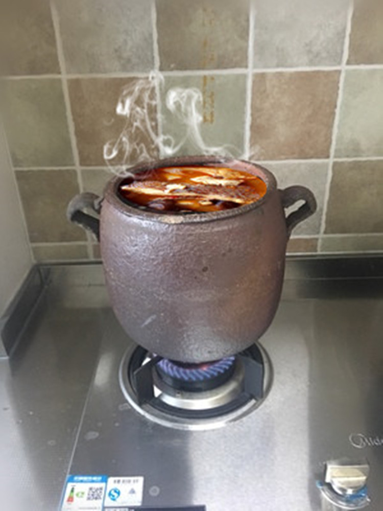 士砂锅手工老式手工粗土砂锅煲汤砂罐煎药沙锅传统老卤瓦罐孕妇无釉吊