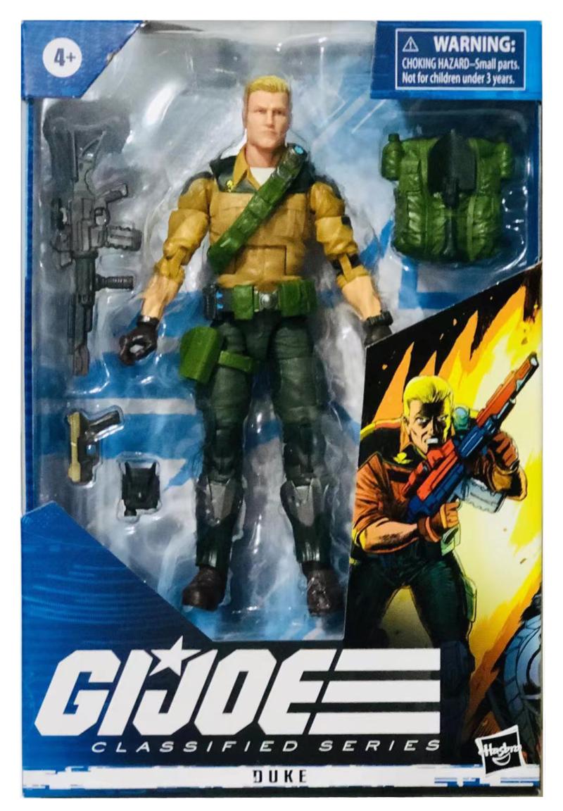 绝密系列gijoe特种部队蛇眼公爵6寸可动人偶全新公爵