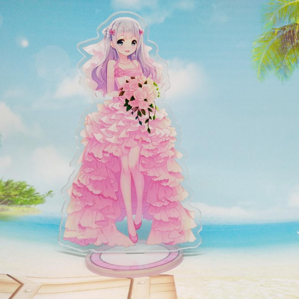 初音未来 洛天依 黄漫老师周边 miku日常系亚克力摆件
