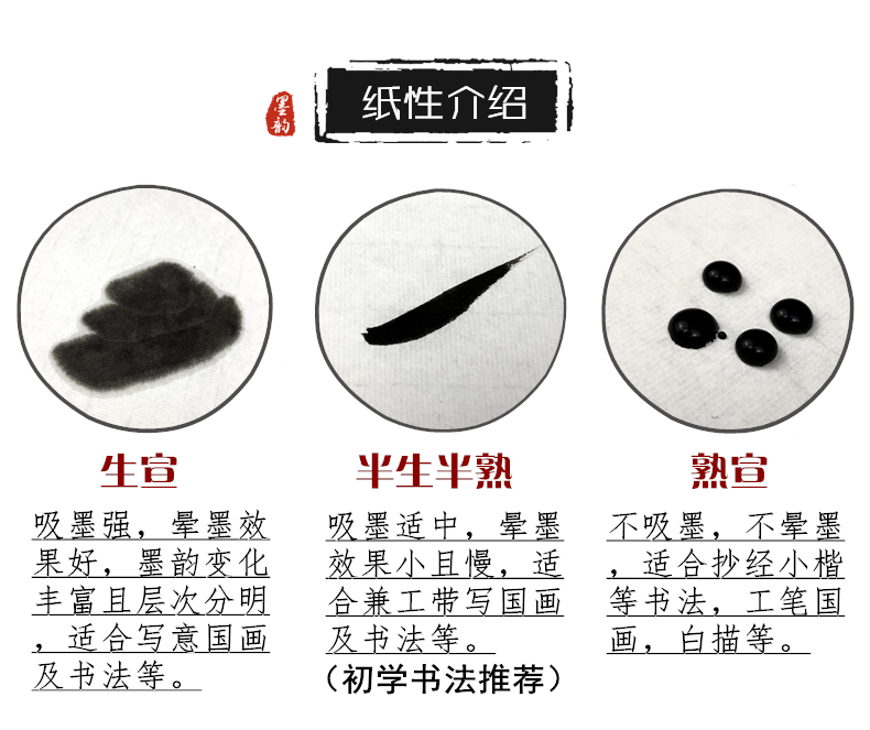 熟宣工笔画练毛笔字纸仿古生宣卷装加厚仿古色50cm100米熟宣不吸墨