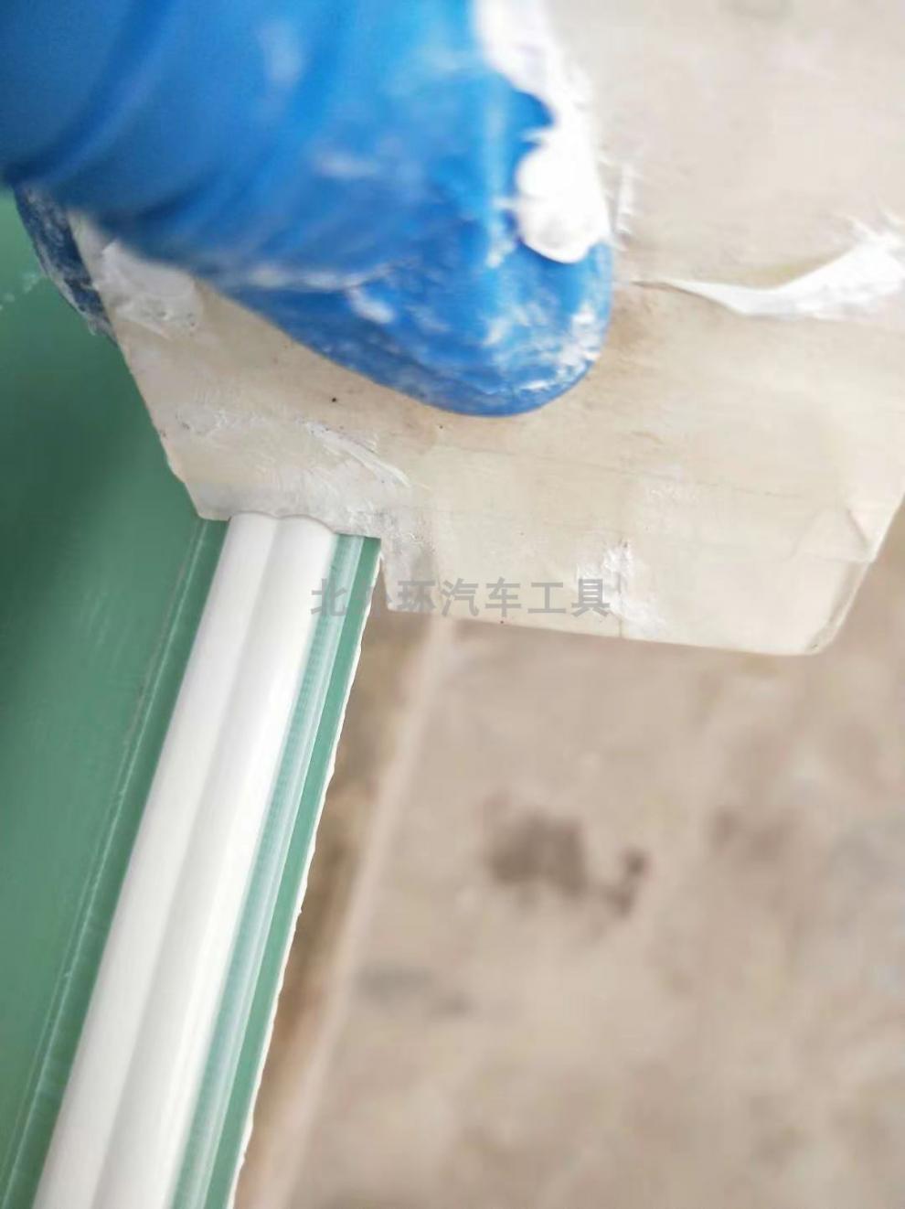 汽车钣金胶线刮板门边胶卡胶板 造型塑刮胶板做胶工具手动玻璃胶 量大