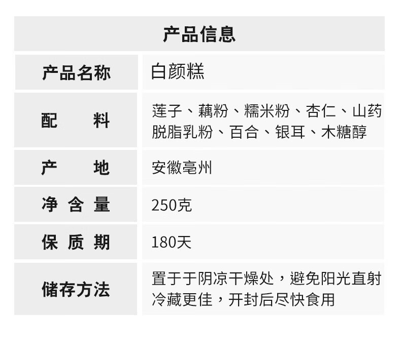 艾尚芊草杏仁白颜糕七百糕木糖醇即食养生零食糕点10罐装55