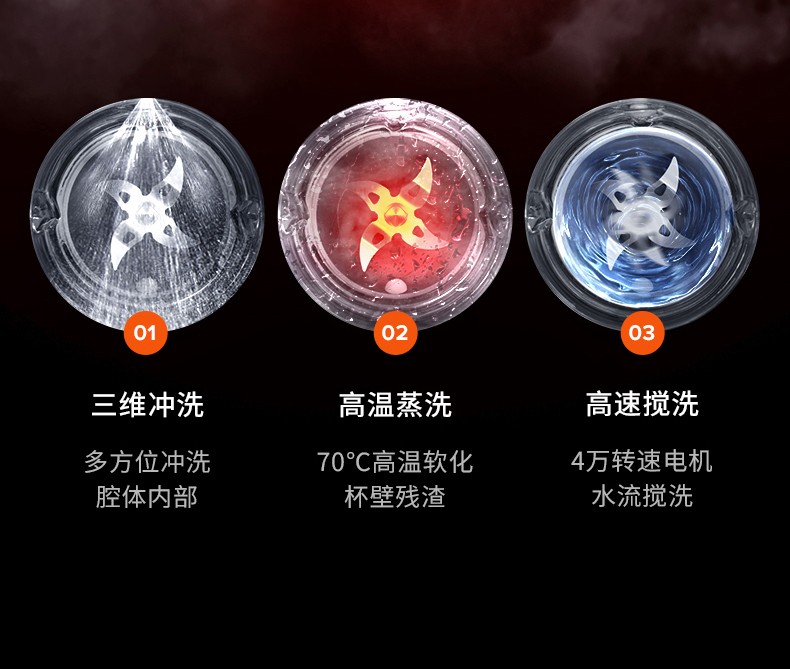 九阳（Joyoung）破壁机自动清洗 不用手洗 家用预约 热烘除菌破壁料理机Y1 摩卡棕