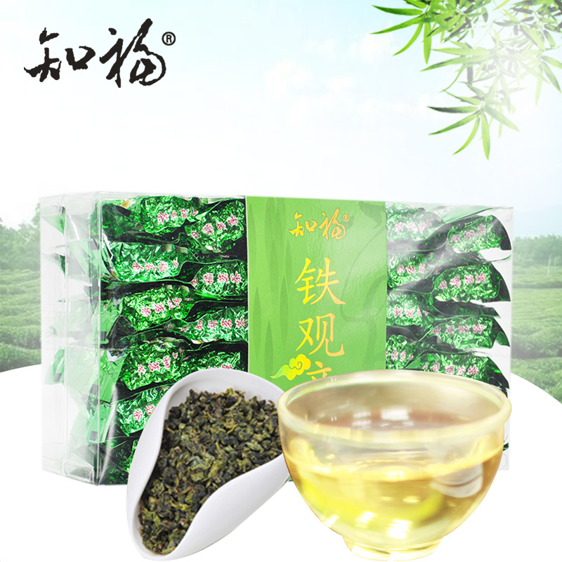 知福 安溪铁观音茶叶250g 清香型乌龙茶 PVC盒装