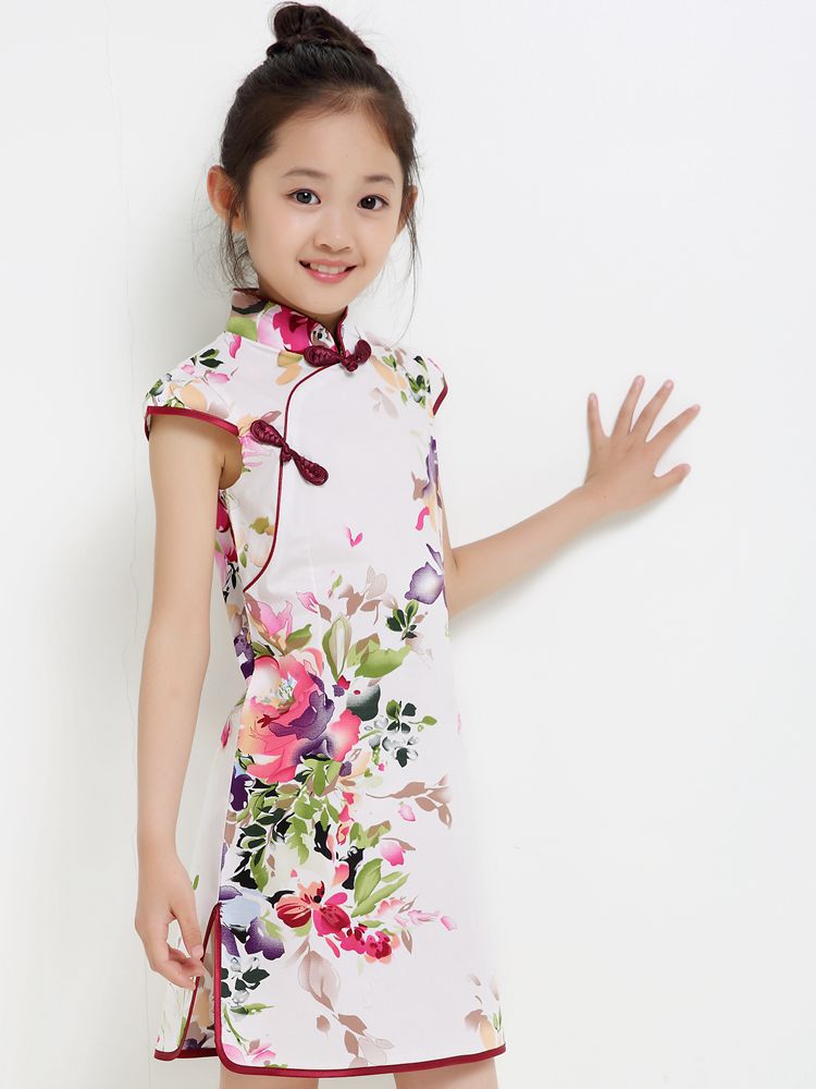 儿童女童女孩修身旗袍选什么牌子好 同款好推荐