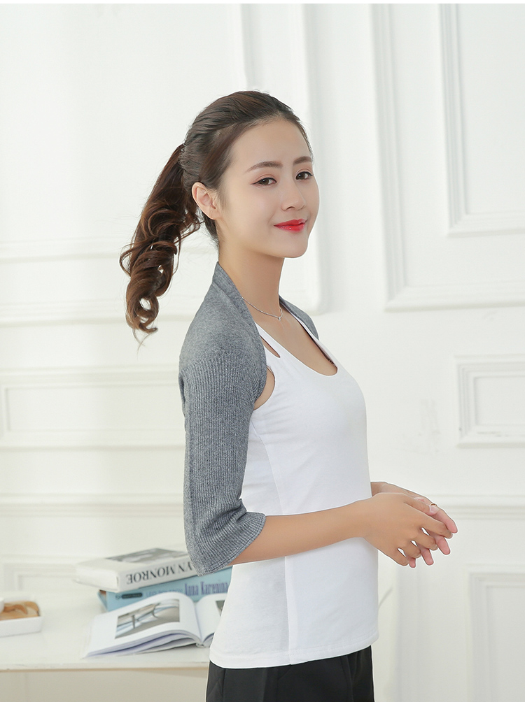 【放心购】羊绒夏季护肩保暖睡觉女护肩薄款披肩护颈坎肩房月子护肩