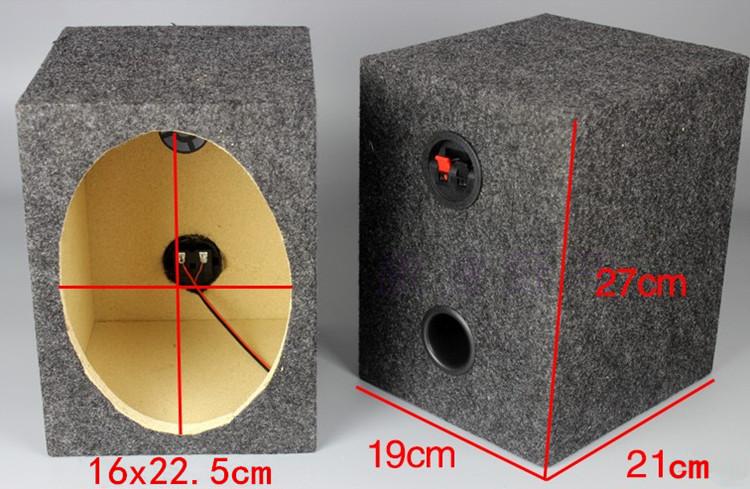 5寸6x9寸喇叭方形木箱空箱低音箱体试音箱 汽车音响改装 5寸促销一个