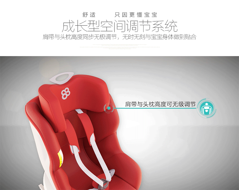 宝贝第一(babyfirst) 【360度旋转】宝贝第一 儿童安全座椅0-4岁企鹅