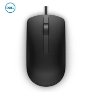 Dell DELLMS116 Mouse Wired Business Office Classic Symmetrical Wired Mouse USB Interface Plug and Play Mouse Black