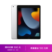 Apple iPad 9th Generation 10.2-inch Tablet PC 2021 Model 64GB WLAN Version/A13 Chip/iPadOS MK2L3CH/A Silver