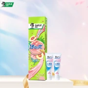 DARLIE Haolai original black heart refreshing ice peach toothpaste + sample 2 fruity and refreshing, a total of 170g new and old packaging random