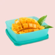 Tupperware Tupperware fresh-keeping box fruit and vegetable refrigerated small square box refrigerator sealed fresh-keeping storage box snack box 250ml color random two