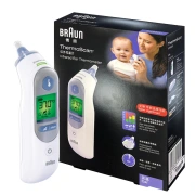 Braun German Braun infrared ear thermometer irt6520 ear temperature gun temperature gun infant temperature gun baby thermometer electronic thermometer household non-medical forehead temperature gun