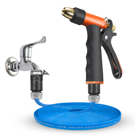 Orichi household high-pressure car wash water gun watering hose set auto supplies cleaning motorcycle tool brush car nozzle artifact Xian car hose water gun + joint + 10 meters water pipe Orichi household high-pressure car wash water gun watering hose set auto supplies cleaning motorcycle tool brush car nozzle artifact Xian car hose water gun + joint + 10 meters water pipe