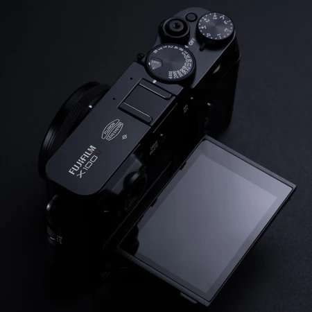 Fuji FUJIFILMX100V Digital Camera Rangefinder 26.1 Megapixels Humanistic Street Sweeping Black Fuji FUJIFILMX100V Digital Camera Rangefinder 26.1 Megapixels Humanistic Street Sweeping Black