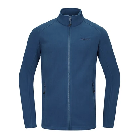 Pathfinder TOREAD fleece jacket for men and women couple models autumn and winter outdoor warm jacket fleece underwear charge clothing liner fleece jacket iron blue gray male XXL Pathfinder TOREAD fleece jacket for men and women couple models autumn and winter outdoor warm jacket fleece underwear charge clothing liner fleece jacket iron blue gray male XXL