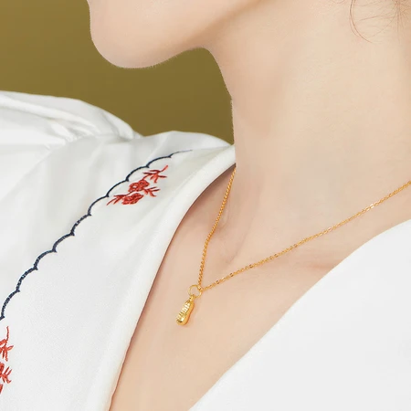 Luk Fook Jewelry Pure Gold Good Deeds Peanut Gold Pendant Women's Pendant Without Necklace Gift Valuation L01GTBP0007 0.90g Including labor costs 90 yuan Luk Fook Jewelry Pure Gold Good Deeds Peanut Gold Pendant Women's Pendant Without Necklace Gift Valuation L01GTBP0007 0.90g Including labor costs 90 yuan