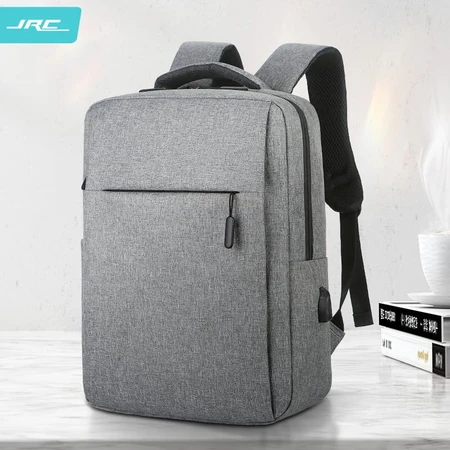 JRC 15.6-inch laptop bag business shoulder bag leisure travel backpack male and female student schoolbag suitable for Lenovo Savior Dell ASUS millet game notebook gray JRC 15.6-inch laptop bag business shoulder bag leisure travel backpack male and female student schoolbag suitable for Lenovo Savior Dell ASUS millet game notebook gray
