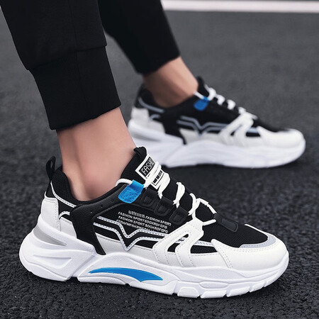 Bencing men's shoes spring and winter sports casual shoes boots men's Korean version of the trend plus velvet warm cotton shoes men's thick bottom shoes men's increase casual shoes men's running shoes men's tide shoes net red old lame shoes MD-318 black white 42 Bencing men's shoes spring and winter sports casual shoes boots men's Korean version of the trend plus velvet warm cotton shoes men's thick bottom shoes men's increase casual shoes men's running shoes men's tide shoes net red old lame shoes MD-318 black white 42