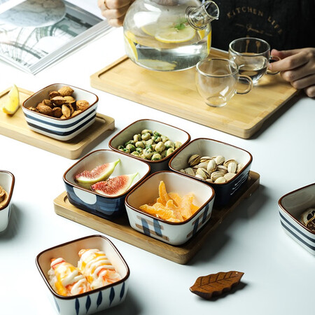 Sheri Japanese Ceramic Snack Plate Dipping Sauce Plate Fruit Snacks Candy Snack Plate Household Seasoning Plate Commercial Tea House Fruit Plate Six Snack Plate Set Pattern One Each Sheri Japanese Ceramic Snack Plate Dipping Sauce Plate Fruit Snacks Candy Snack Plate Household Seasoning Plate Commercial Tea House Fruit Plate Six Snack Plate Set Pattern One Each