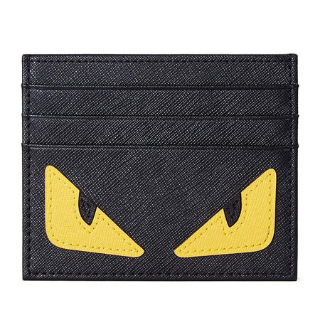 Bostendon Card Case Business Card Holder Thin Convenient Card Case Leather Case Bank Card Case Mini Wallet Black With Yellow Bostendon Card Case Business Card Holder Thin Convenient Card Case Leather Case Bank Card Case Mini Wallet Black With Yellow