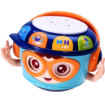 Singer baby toy hand clap drum baby early education blink tumbler can bite children music clap drum 0-1 year old newborn 3-6-12 months boys and girls one-year-old gift 613 Singer baby toy hand clap drum baby early education blink tumbler can bite children music clap drum 0-1 year old newborn 3-6-12 months boys and girls one-year-old gift 613
