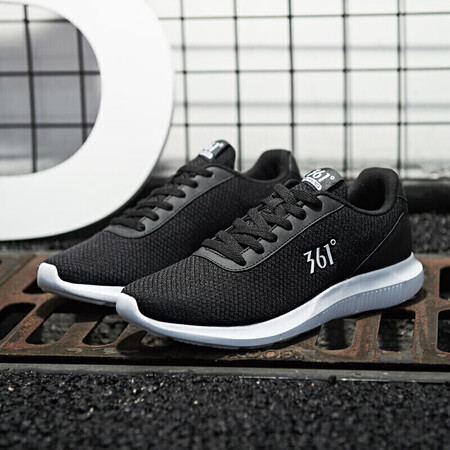 361 degree men's shoes running shoes light shock absorption breathable casual sports shoes 671832270-3 stone black / 361 degree white 42 361 degree men's shoes running shoes light shock absorption breathable casual sports shoes 671832270-3 stone black / 361 degree white 42