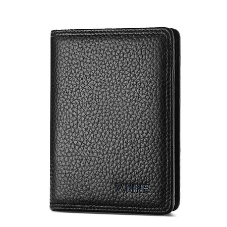 Nine City V.NINE Card Holder, Business Card Holder, Leather Lightweight Retro Driver's License Holster, Bank Card Holder, Mini Wallet, Small Wallet, Men's and Women's VQ7BV61924J Black Nine City V.NINE Card Holder, Business Card Holder, Leather Lightweight Retro Driver's License Holster, Bank Card Holder, Mini Wallet, Small Wallet, Men's and Women's VQ7BV61924J Black