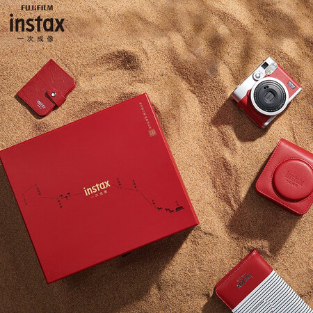 Fuji instax instant instant camera mini90 collection red memory Chang'an gift box Fuji instax instant instant camera mini90 collection red memory Chang'an gift box