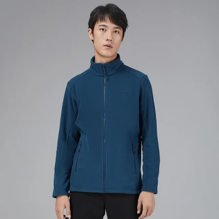 Pathfinder TOREAD fleece jacket for men and women couple models autumn and winter outdoor warm jacket fleece underwear charge clothing liner fleece jacket iron blue gray male XXL Pathfinder TOREAD fleece jacket for men and women couple models autumn and winter outdoor warm jacket fleece underwear charge clothing liner fleece jacket iron blue gray male XXL