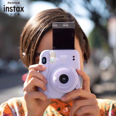 Fuji instax instant instant imaging camera mini11 lilac purple with mini11 exclusive accessory box Fuji instax instant instant imaging camera mini11 lilac purple with mini11 exclusive accessory box