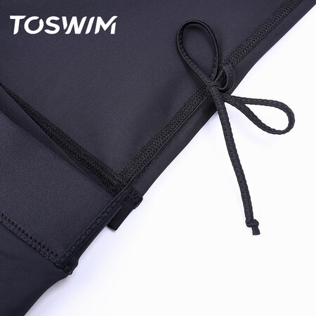 TOSWIM Ms. Tuosheng Swimsuit Split sun protection conservative slimming diving resort hot spring swimsuit Women's color contrast leopard print M TOSWIM Ms. Tuosheng Swimsuit Split sun protection conservative slimming diving resort hot spring swimsuit Women's color contrast leopard print M