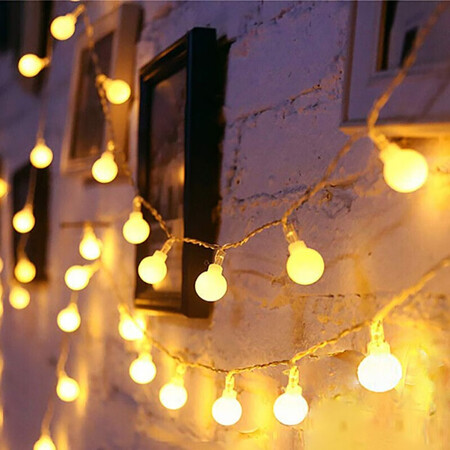 Yu Jialiang LED lantern string 3 meters 20 lights New Year small string lights Spring Festival New Year decoration lights birthday decoration room curtain lights Warm color ball battery models without batteries Yu Jialiang LED lantern string 3 meters 20 lights New Year small string lights Spring Festival New Year decoration lights birthday decoration room curtain lights Warm color ball battery models without batteries