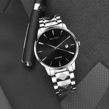 BOWDOR BOWDOR Watch Zhijian-Elite Series Promotional Girls' Watch Simple Fashion Luminous National Watch Steel Band Quartz Watch Temperament Women's Waterproof Couple Watch BD:99105G-PPBP Men's Watch BOWDOR BOWDOR Watch Zhijian-Elite Series Promotional Girls' Watch Simple Fashion Luminous National Watch Steel Band Quartz Watch Temperament Women's Waterproof Couple Watch BD:99105G-PPBP Men's Watch